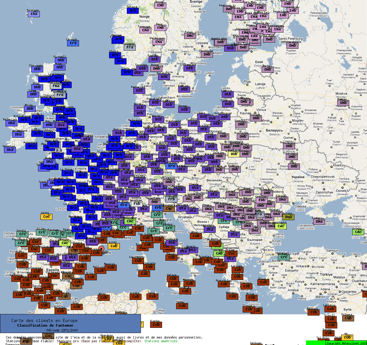 Climatologie de l'Afrique de l'Ouest Classification-3-c1-1971-2000-0-0--1