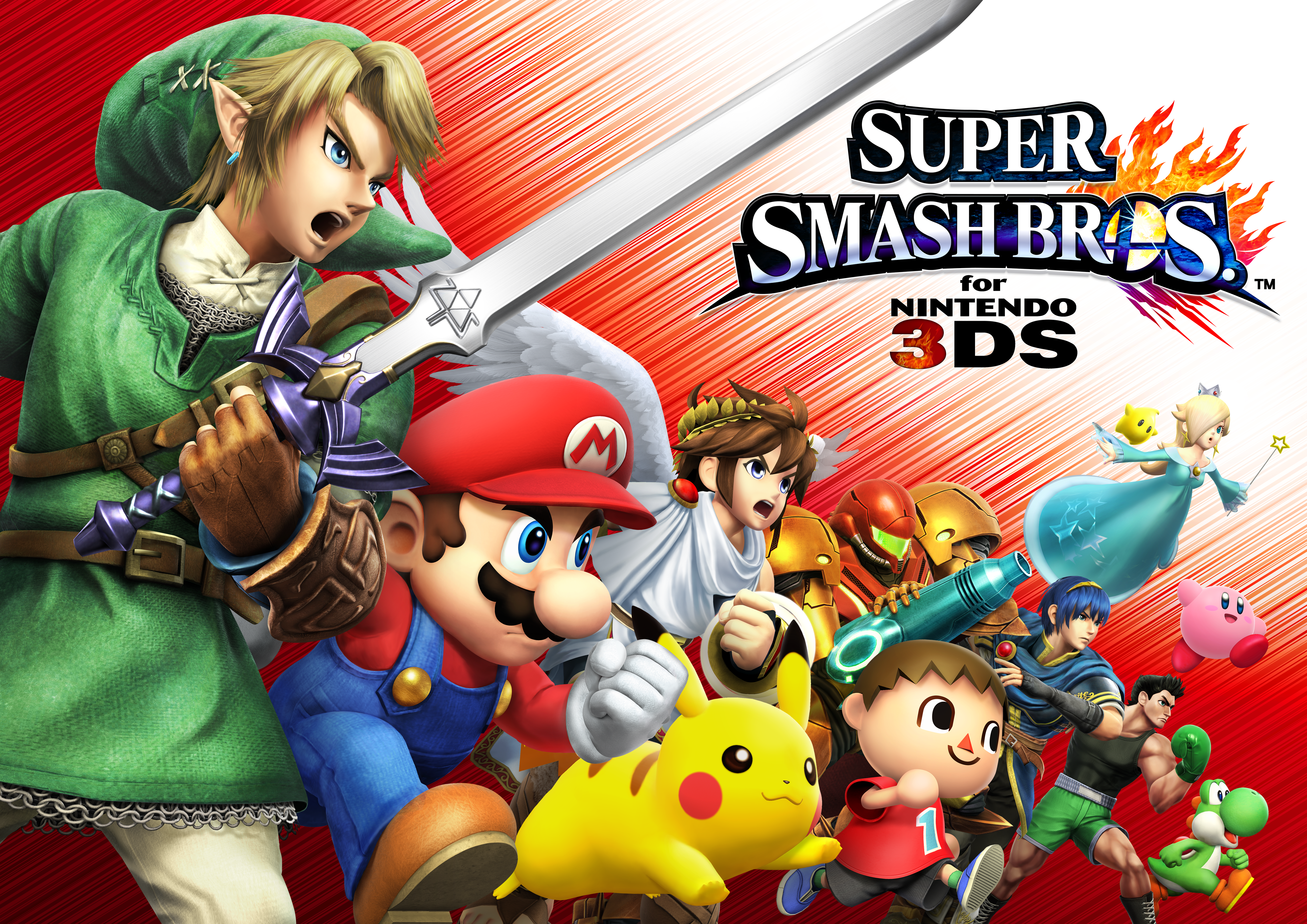 Ofertas especiales por el lanzamiento de Super Smash Bros. para N3DS Smashbros_poster_05_hd