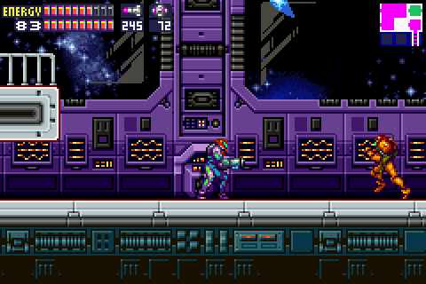 [GBA] Metroid Fusion Boss_sax