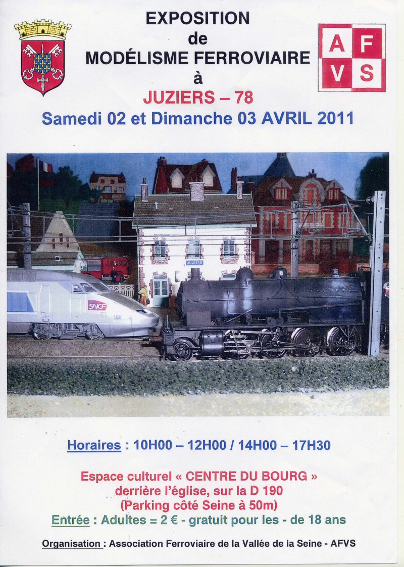 Juziers : expo AFVS les 2 et 3 avril 2011 Juziers2011