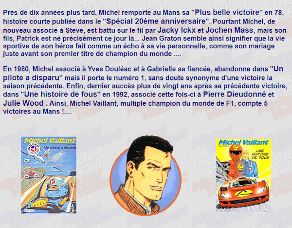 La carrière de Michel Vaillant Champ08