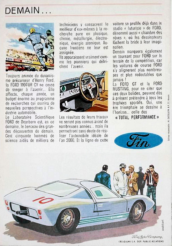 jean - Les publicités vintage de Jean Graton Ford2