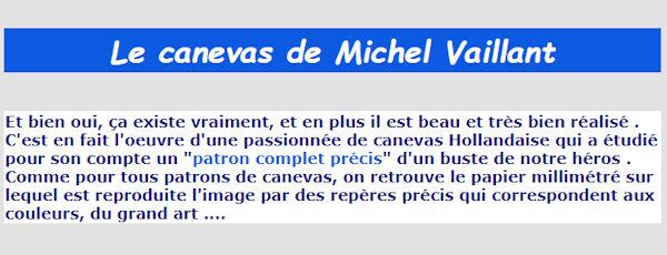 Les canevas Michel Vaillant Canevas1