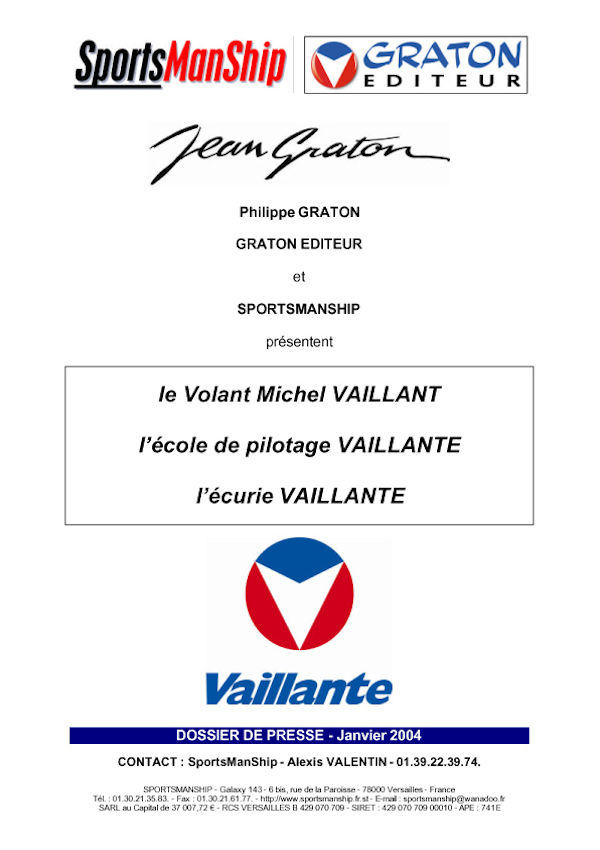 Volant Michel Vaillant 2004 Volant1