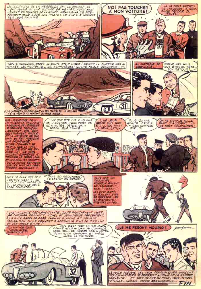 Michel Vaillant – Vaillante Marathon 57 – 1/43, Altaya, Métal, 1958