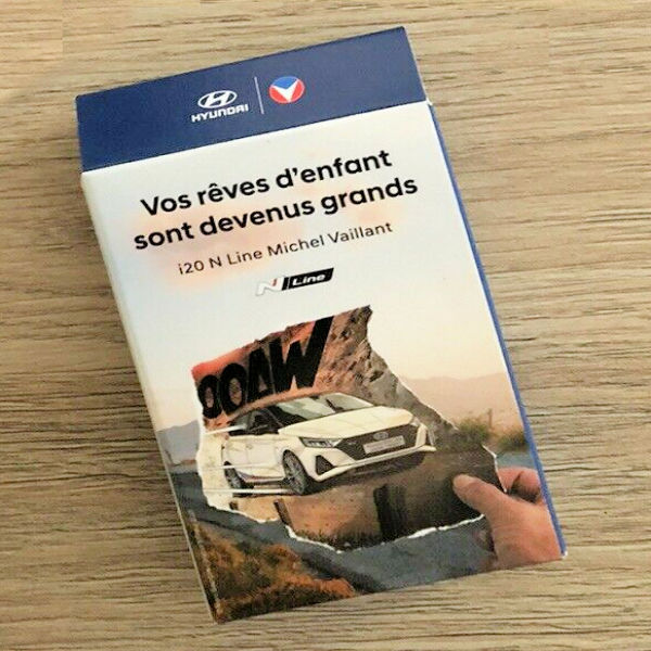 hyundai - Les jeux de cartes Michel Vaillant Carte1