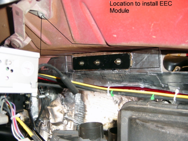 mustang 1965 en convercion completa a motor fuel injection 5.0  de mustang 87-93 EEC_Module_Install%20003