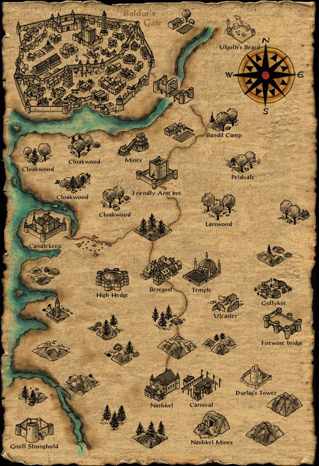 Mapas del servidor Swordcoast
