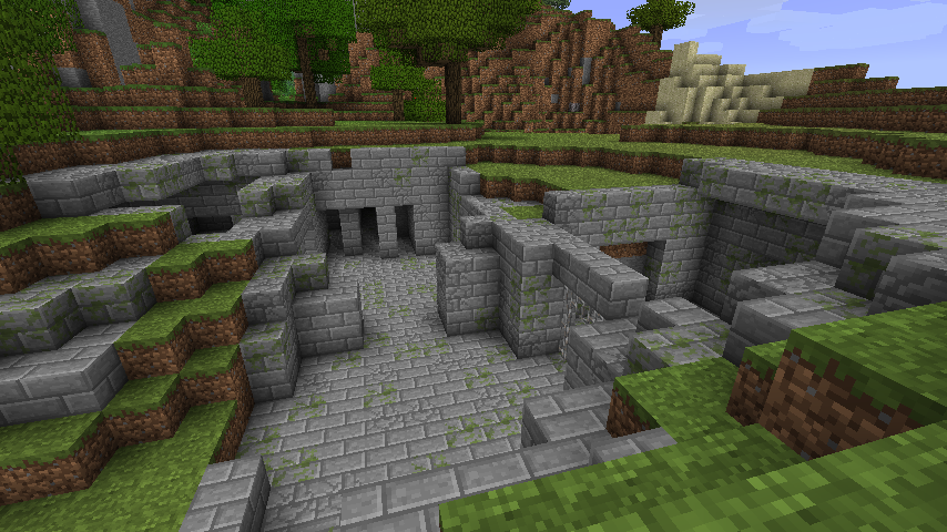 Minecraft Beta 1.8 Ruines