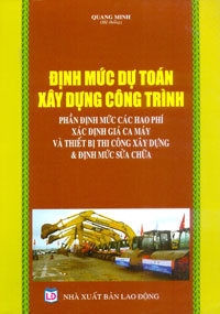 Định mức dự toán xây dựng công trình 2015  2016 9786045949665