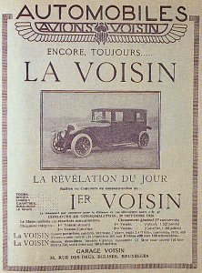 A Voisin (constructeur français) Histoire de la marque Voisin9