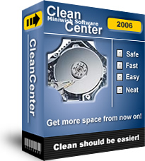 برنامج متطور لتحرير سعة القرصCleanCenter 2.5.3.4 Boxshot