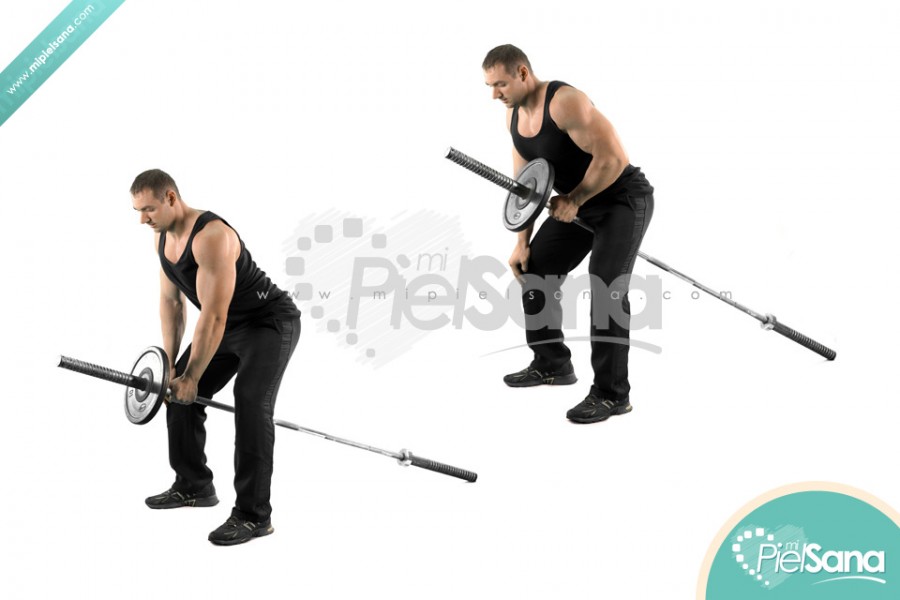 Ejercicios para GYM (Imagenes) One-Arm-Bent-Over-Row-900x600