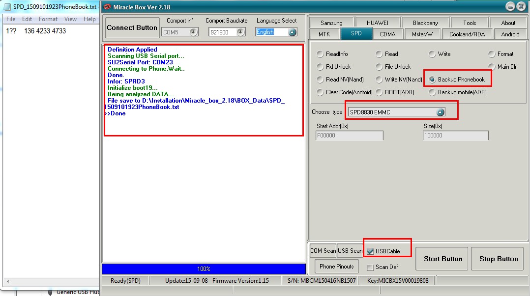 تحديث جديد بوكس الميركل Miracle Box 2.18 SPD%208830%20EMMC%20read%20Phonebook