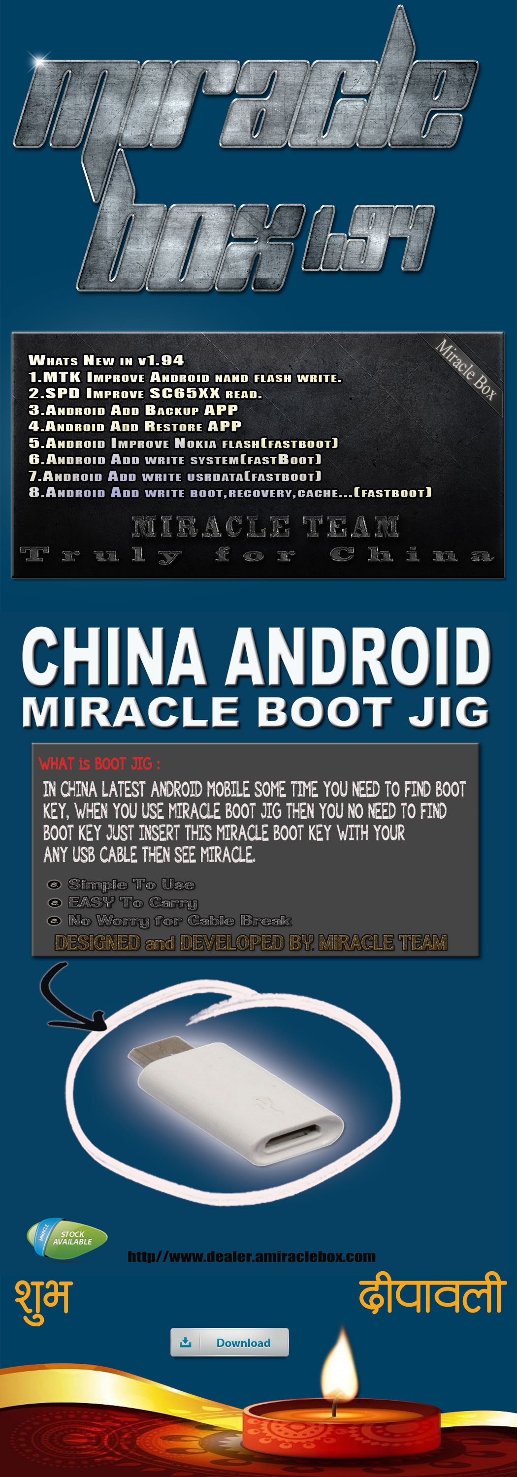 MIRACLE BOX DIWALI DHAMAKA Update 1.94 (21-10-14) Miracle194