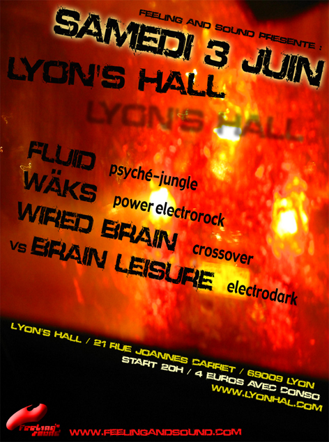 Fluid au lyon'hall le 3 juin 06 avec Wäks Lyonshallpetit4al