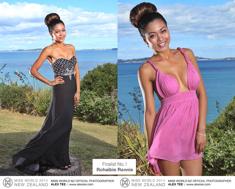Road to Miss World New Zealand 2014 1Rohaibie-Rennie