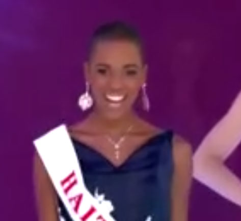 Miss Honduras's Ghost at Miss World 2014 Ghost