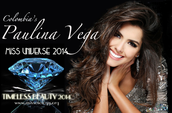 Timeless Beauty 2014 is PAULINA VEGA  Timeless2014a