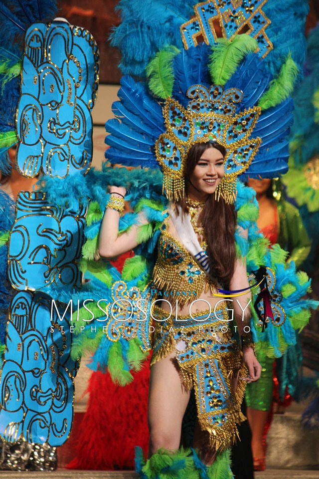 trajes tipicos de candidatas a miss international 2016. - Página 5 Honduras