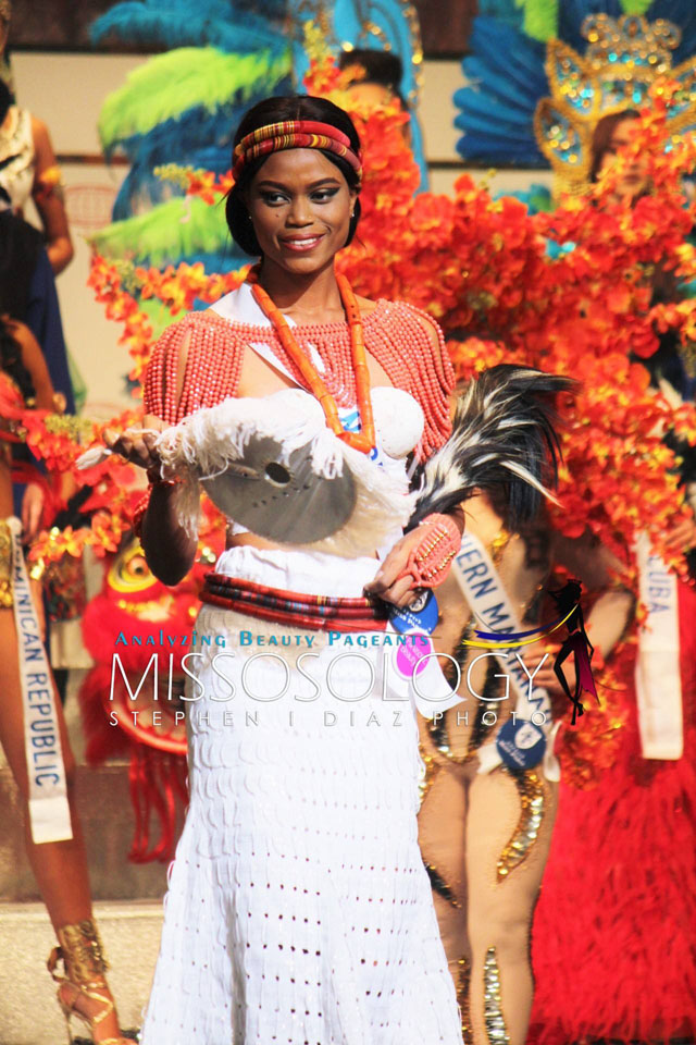 trajes tipicos de candidatas a miss international 2016. - Página 7 Nigeria1