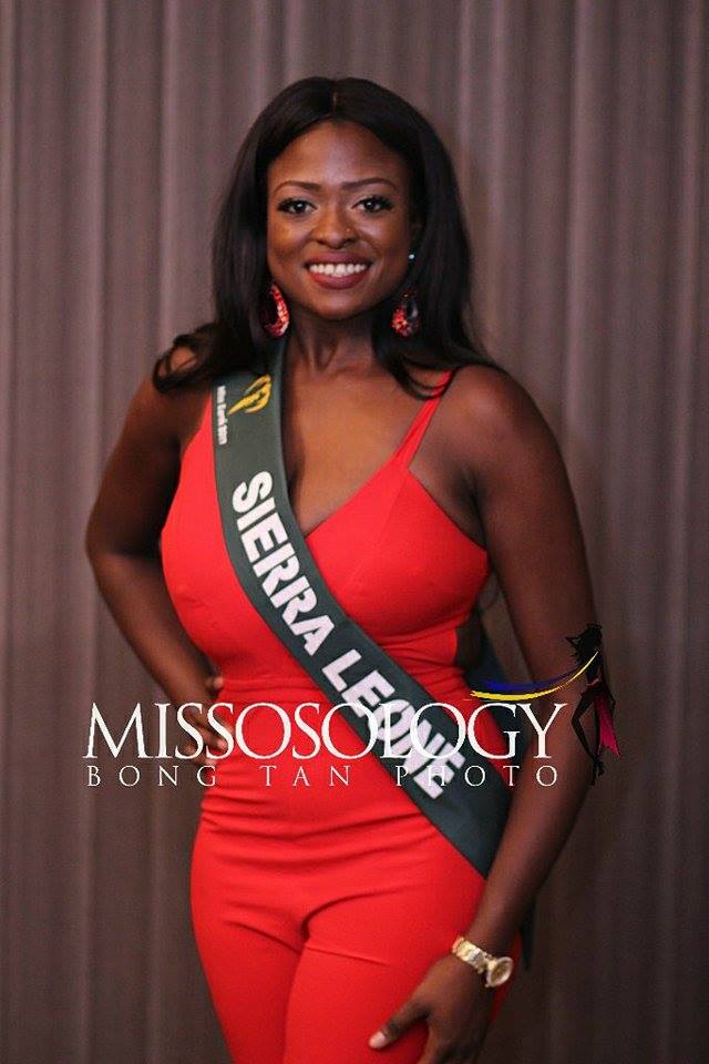 2017 l MISS EARTH l MANILA, PHILIPPINES l 08/10 - 04/11 - Page 4 Sierra-Leone