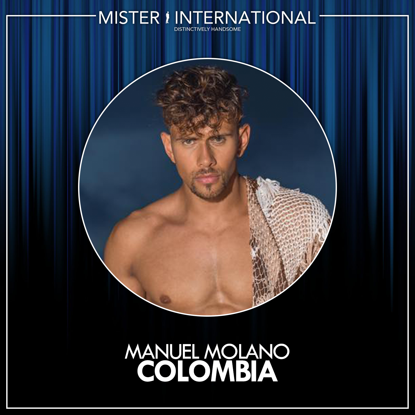 candidatos a 12th mr international 2018. final: 30 abril. sede: myanmar. Colombia_Manuel-Molano