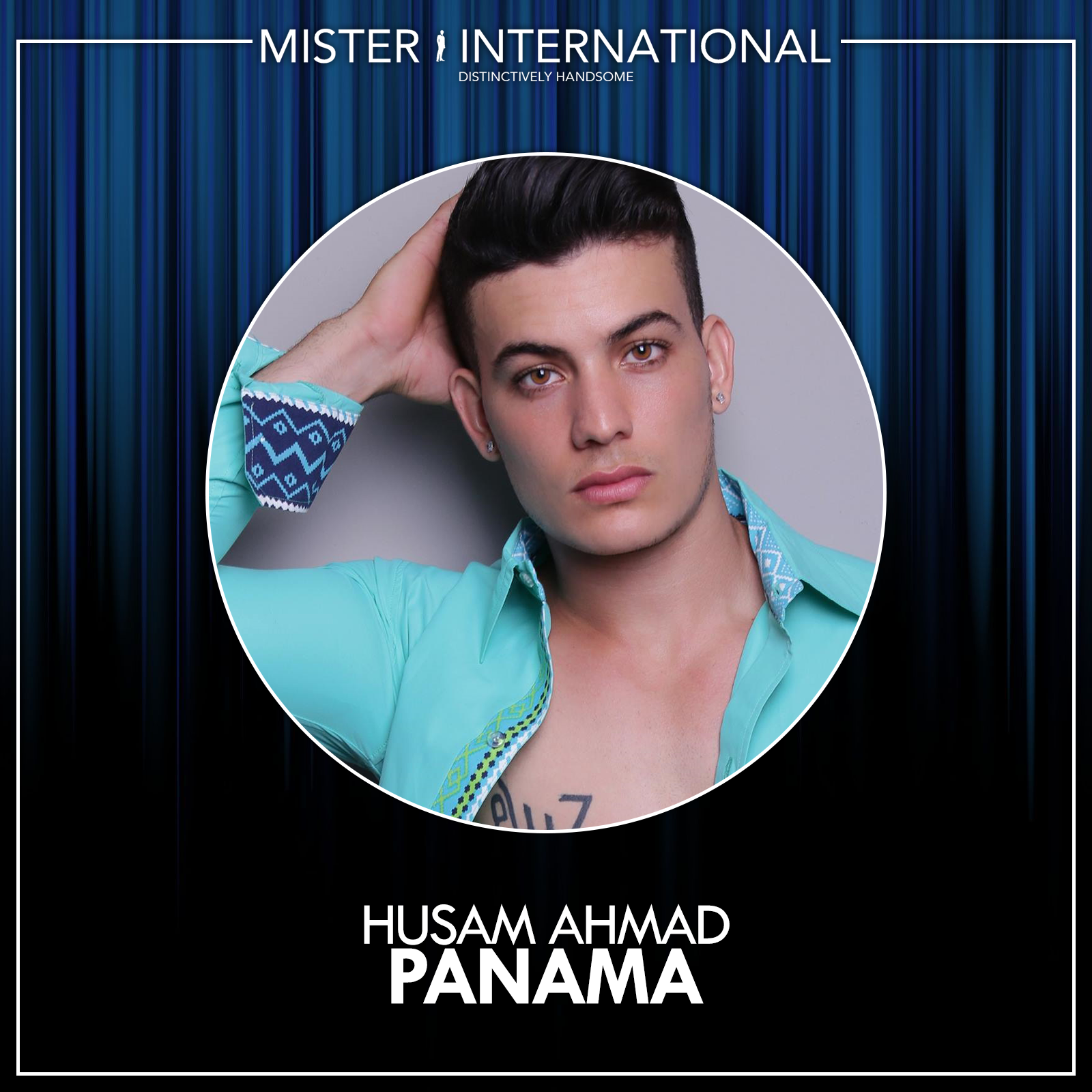 candidatos a 12th mr international 2018. final: 30 abril. sede: myanmar. - Página 2 Panama_Husam-Ahmad