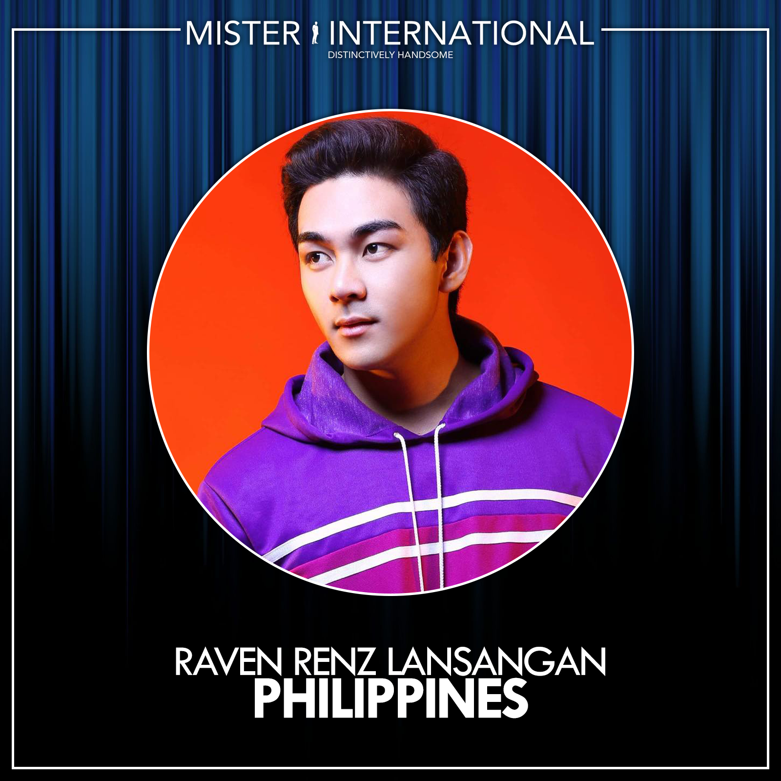 candidatos a 12th mr international 2018. final: 30 abril. sede: myanmar. - Página 2 Philippines_Raven-Renz-Lansangan