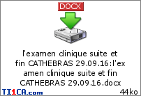 RONEO 7- EXAMEN CLINIQUE (FIN)- CATHEBRAS- 29/09/2016 01hb1nxv