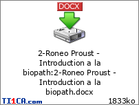 Ronéo 2 -Proust-Intro-biopath-05/01 82hbil2z