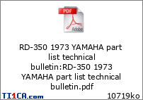 moteur de RD 400 dans partie cycle de RD 350 Gd17e7zs