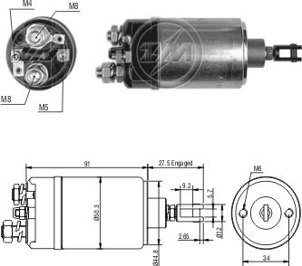 parafuso do automatico motor de arranque Automatico-motor-partida-arranque-opala-maverick-78gt-bosc-13755-MLB3007369565_082012-O