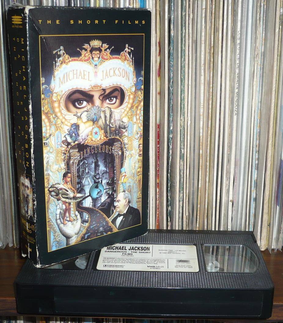 Michael Jackson VHS. Michael-jackson-vhs-dangerous-the-short-films-2835-MLM3679166080_012013-F