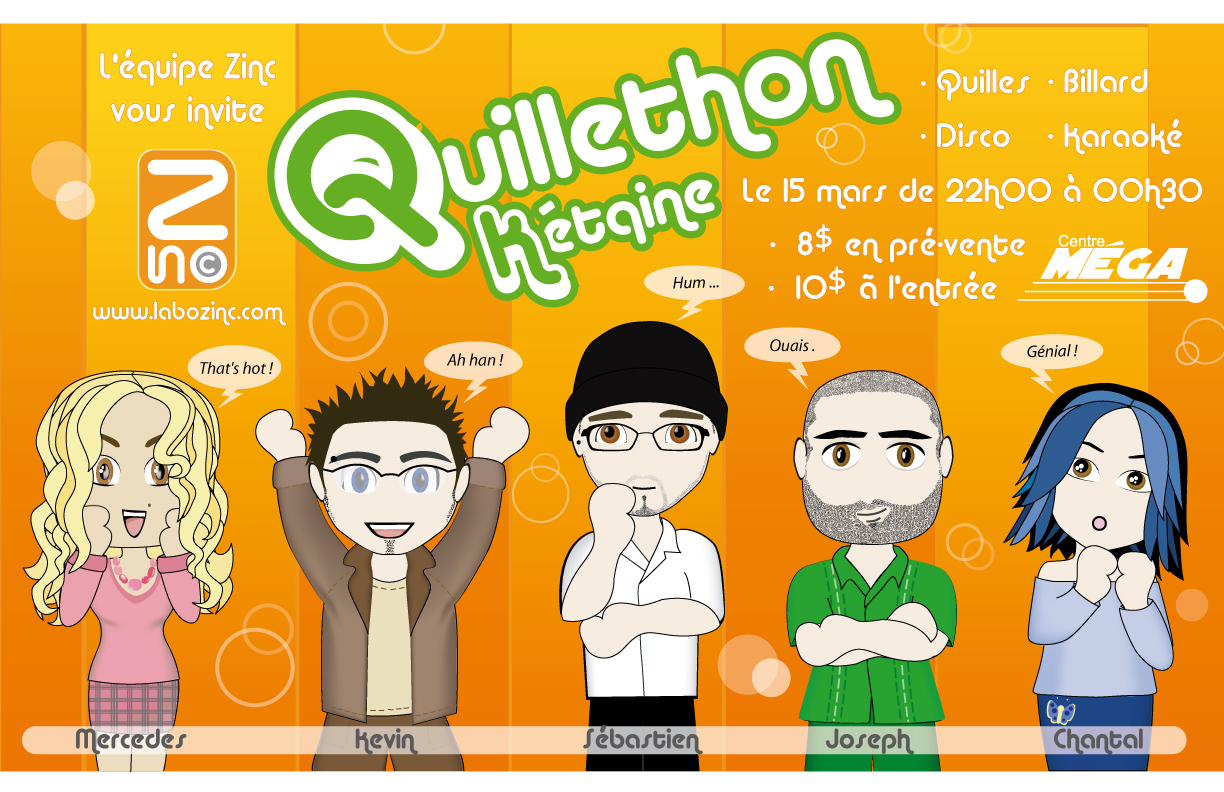 QUILLETHON KÉTAINE!!!! AfficheZINC