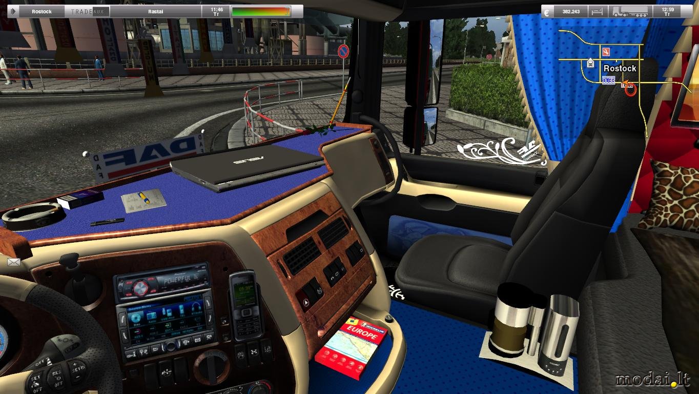 Daf XF95 480 SSC 6x2 + interior.  1325860267_game-2012-01-06-16-10-36-45