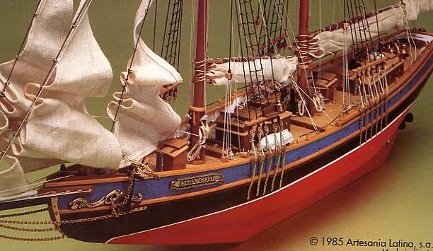 BLUENOSE II (ARTESANIA LATINA) 1/75 BoxTop