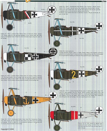 Fokker Dr.1 1/48 Revell (Eduard) Es48102a