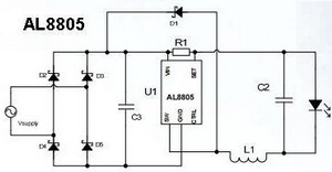  DC / DC ic circut  Al8805_855