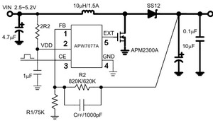  DC / DC ic circut  Apw7077a_179