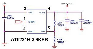  DC / DC ic circut  At5231h-3.9ker_112