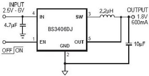  DC / DC ic circut  Bs3406_719