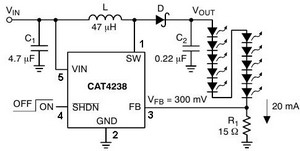  DC / DC ic circut  Cat4238_177