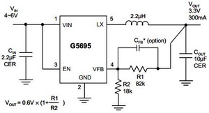  DC / DC ic circut  G5695_981