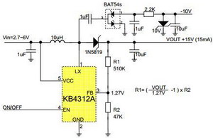  DC / DC ic circut  Kb4312a_540