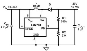  DC / DC ic circut  Lm2703_578