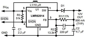  DC / DC ic circut  Lmr62014_304