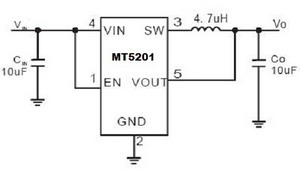  DC / DC ic circut  Mt5201_205