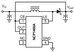  DC / DC ic circut  Ncp1400a_196