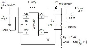  DC / DC ic circut  Ncp1406_691